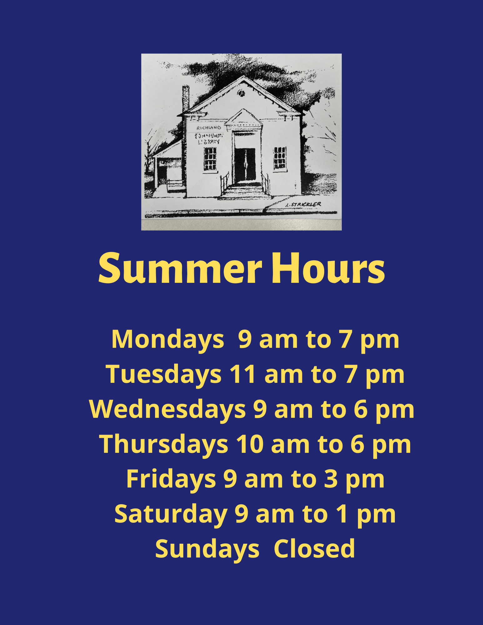 Summer Hours